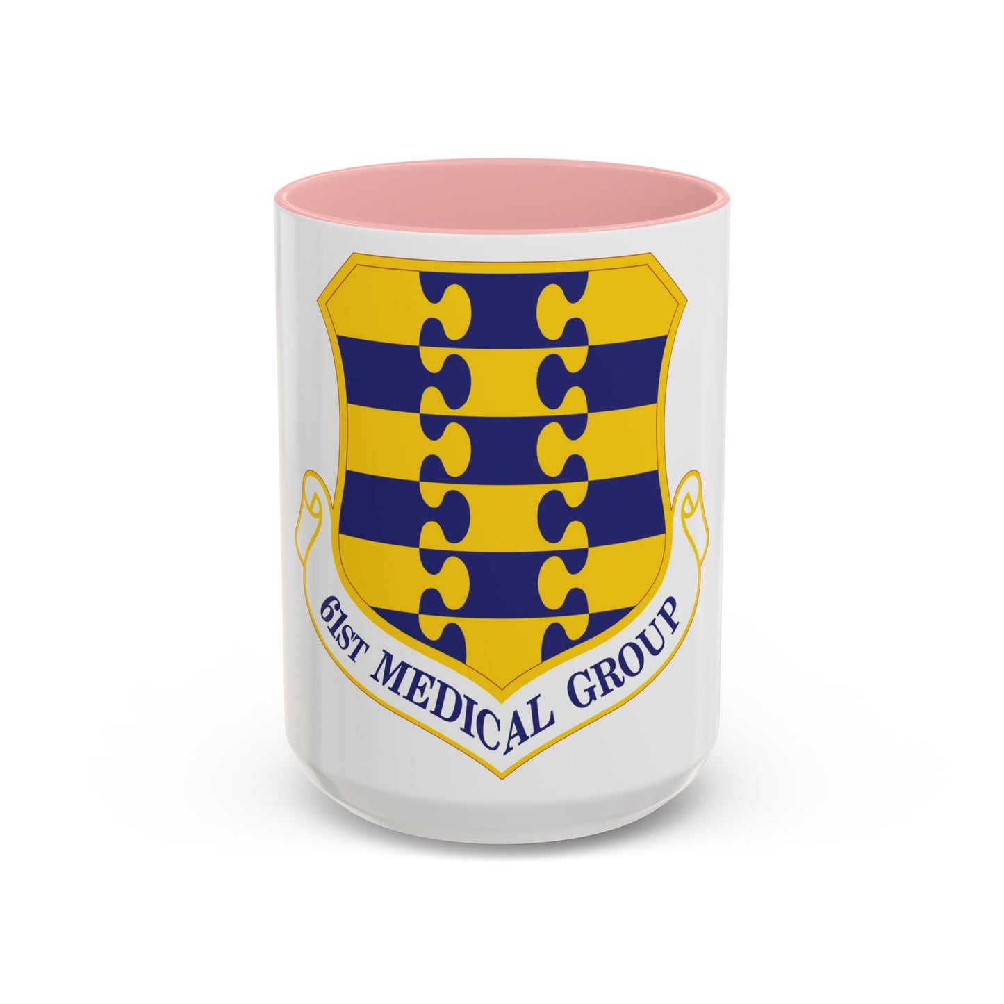 61st Medical Group (U.S. Air Force) Accent Coffee Mug