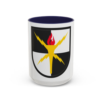 United States Cyber School (U.S. Army) Accent Coffee Mug