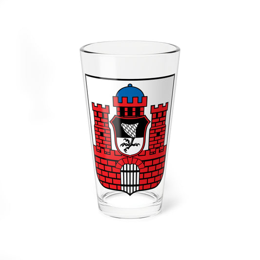 DEU Bad Kissingen COA (Germany) (Coat of Arms) Pint Glass 16oz