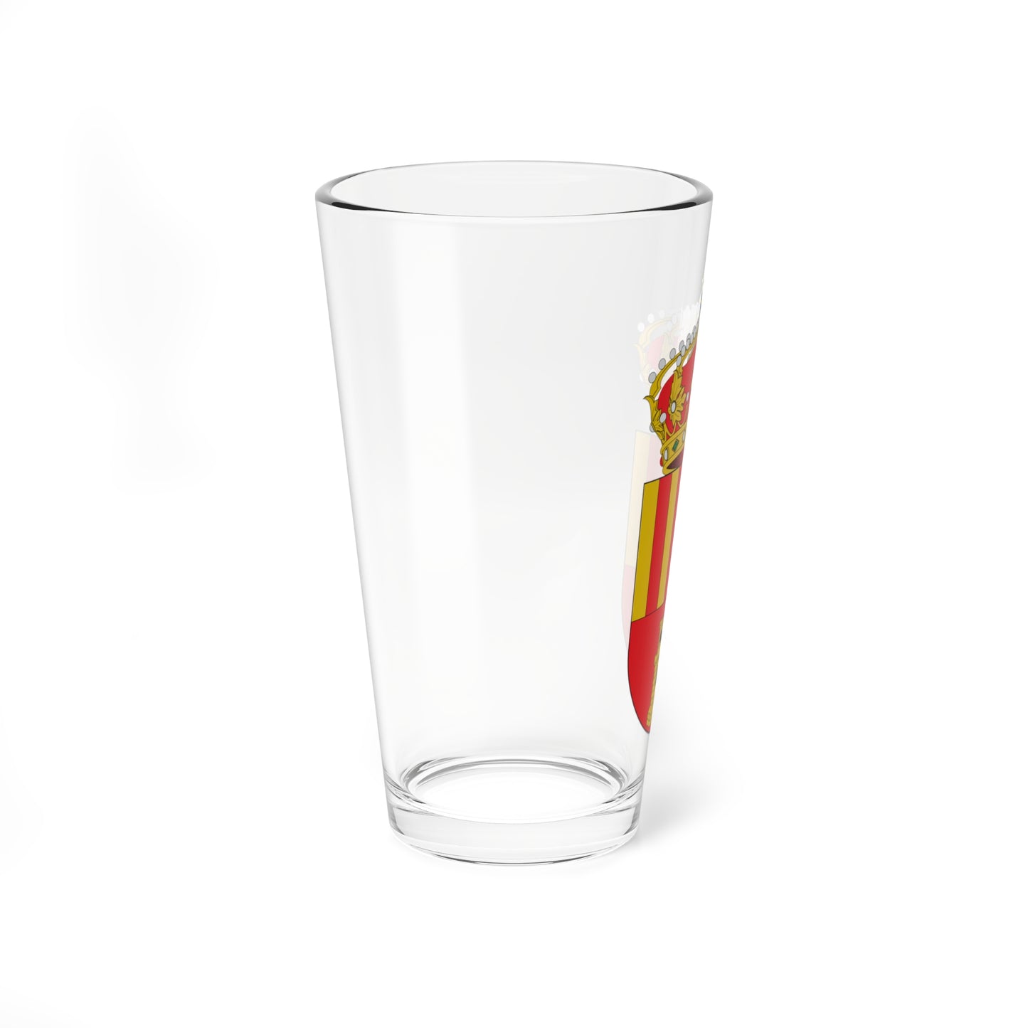 Escudo de Alagón-Zaragoza (Spain) (Coat of Arms) Pint Glass 16oz