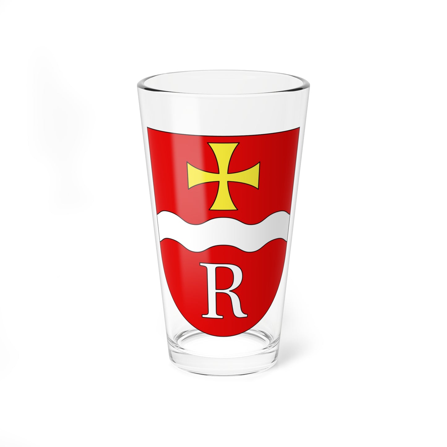 Vogtei Riviera wappen (Switzerland) (Coat of Arms) Pint Glass 16oz