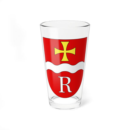 Vogtei Riviera wappen (Switzerland) (Coat of Arms) Pint Glass 16oz