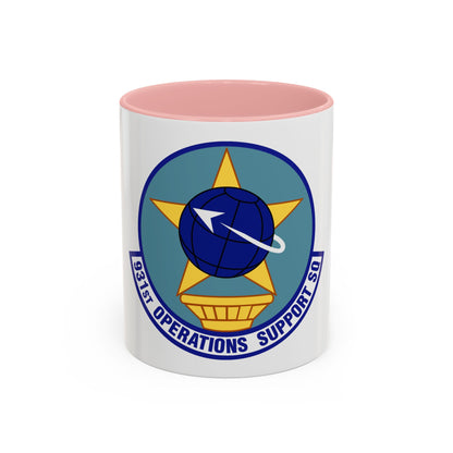 931st Operations Support Squadron (U.S. Air Force) Accent Coffee Mug