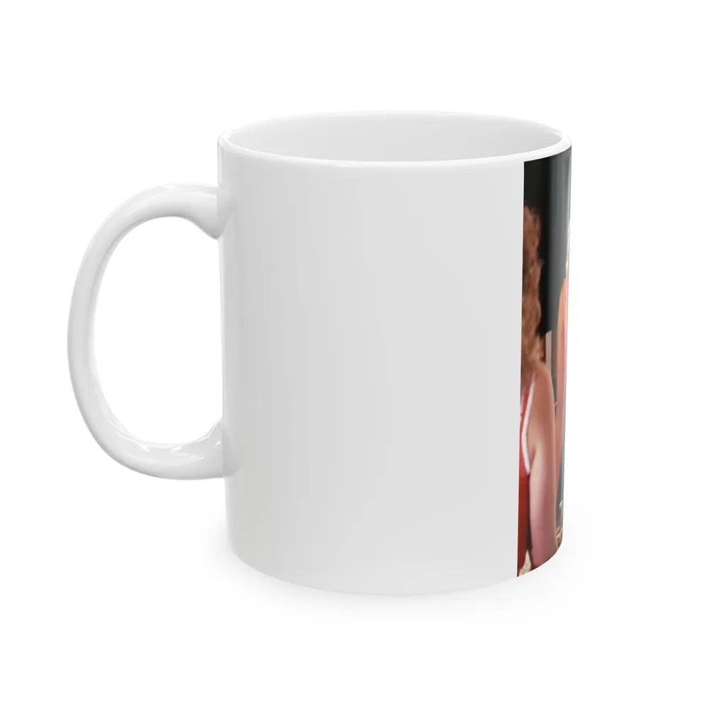 Linda Blair #116 (Vintage Female Icon) White Coffee Mug-Go Mug Yourself