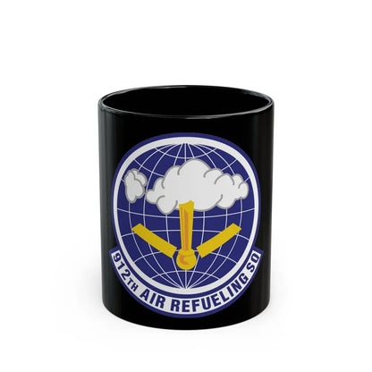 912th Air Refueling Squadron (U.S. Air Force) Black Coffee Mug-11oz-Go Mug Yourself