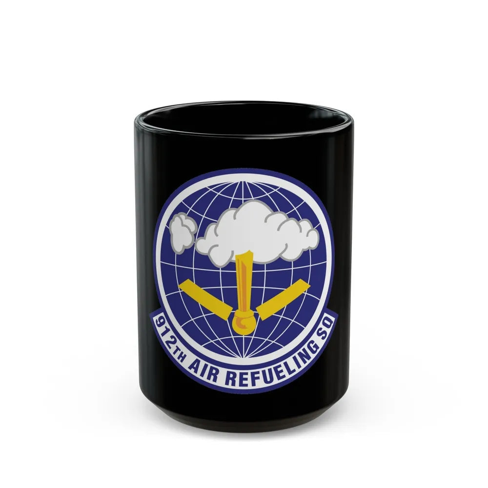 912th Air Refueling Squadron (U.S. Air Force) Black Coffee Mug-15oz-Go Mug Yourself