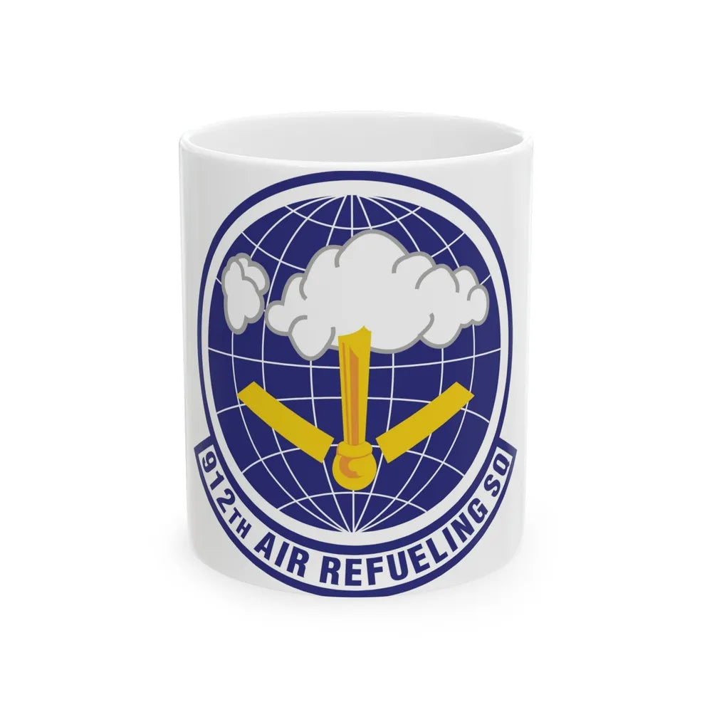 912th Air Refueling Squadron (U.S. Air Force) White Coffee Mug-11oz-Go Mug Yourself