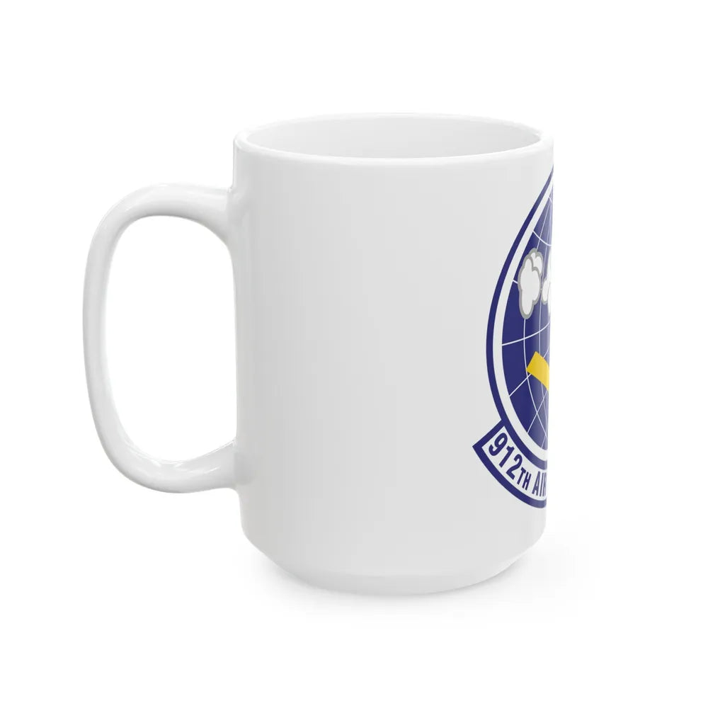 912th Air Refueling Squadron (U.S. Air Force) White Coffee Mug-Go Mug Yourself