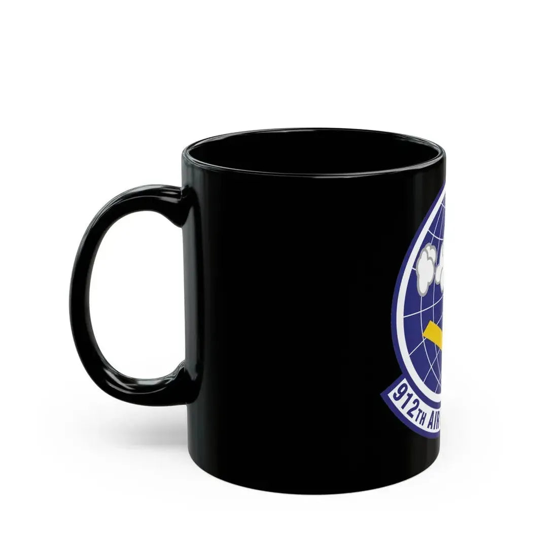 912th Air Refueling Squadron (U.S. Air Force) Black Coffee Mug - Go Mug Yourself