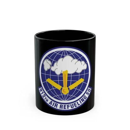 912th Air Refueling Squadron (U.S. Air Force) Black Coffee Mug - Go Mug Yourself