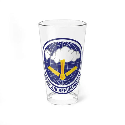 912th Air Refueling Squadron (U.S. Air Force) Pint Glass 16oz 16oz - Go Mug Yourself