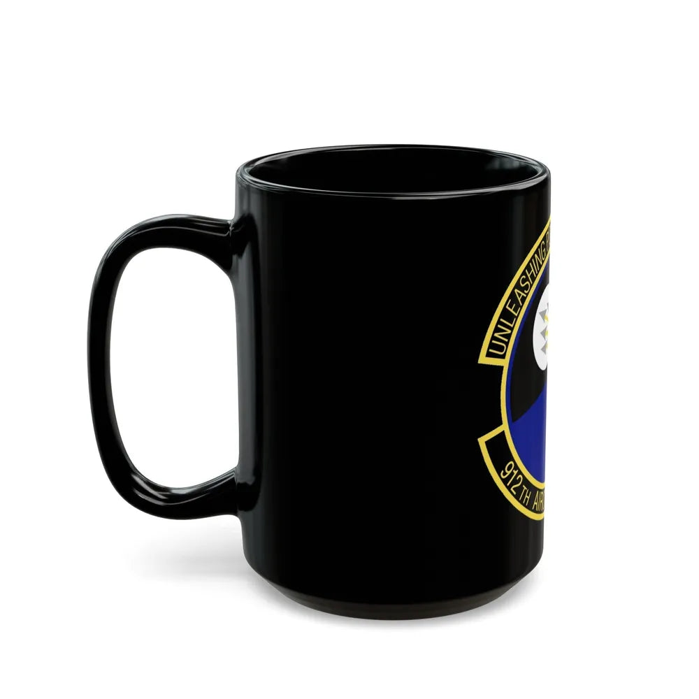 912th Aircraft Maintenance Squadron (U.S. Air Force) Black Coffee Mug-Go Mug Yourself