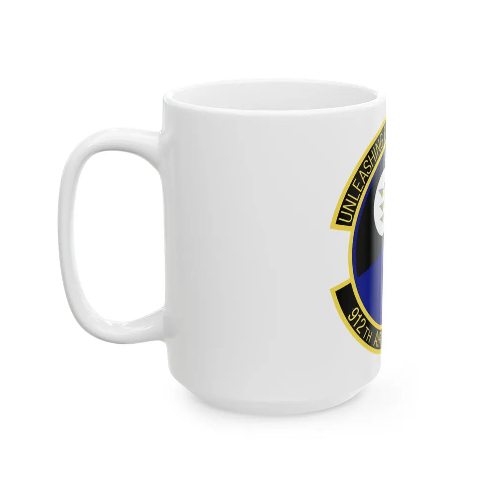 912th Aircraft Maintenance Squadron (U.S. Air Force) White Coffee Mug-Go Mug Yourself