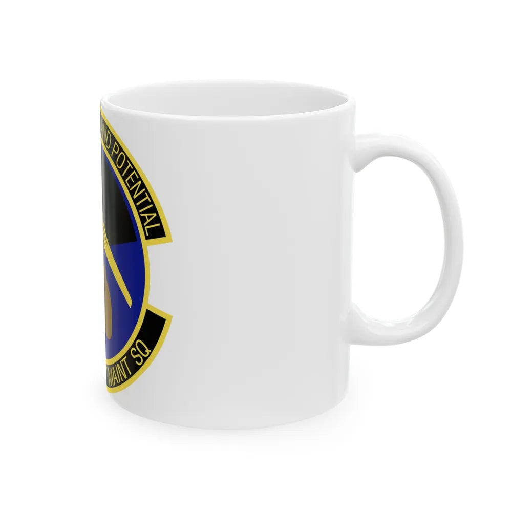 912th Aircraft Maintenance Squadron (U.S. Air Force) White Coffee Mug-Go Mug Yourself