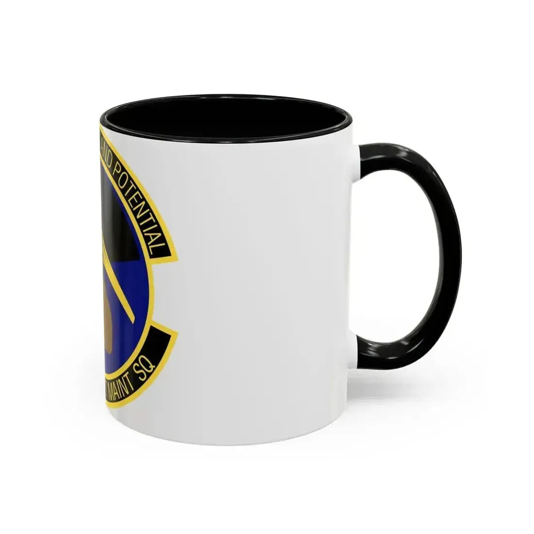 912th Aircraft Maintenance Squadron (U.S. Air Force) Accent Coffee Mug - Go Mug Yourself
