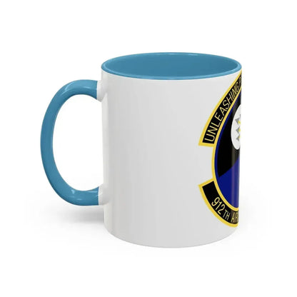 912th Aircraft Maintenance Squadron (U.S. Air Force) Accent Coffee Mug - Go Mug Yourself