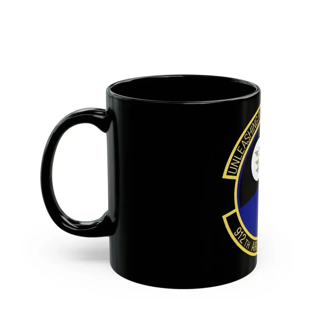 912th Aircraft Maintenance Squadron (U.S. Air Force) Black Coffee Mug - Go Mug Yourself