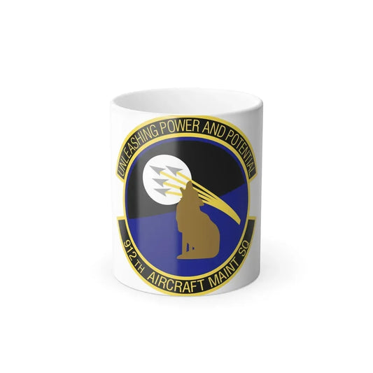 912th Aircraft Maintenance Squadron (U.S. Air Force) Color Changing Coffee Mug 11oz - Go Mug Yourself