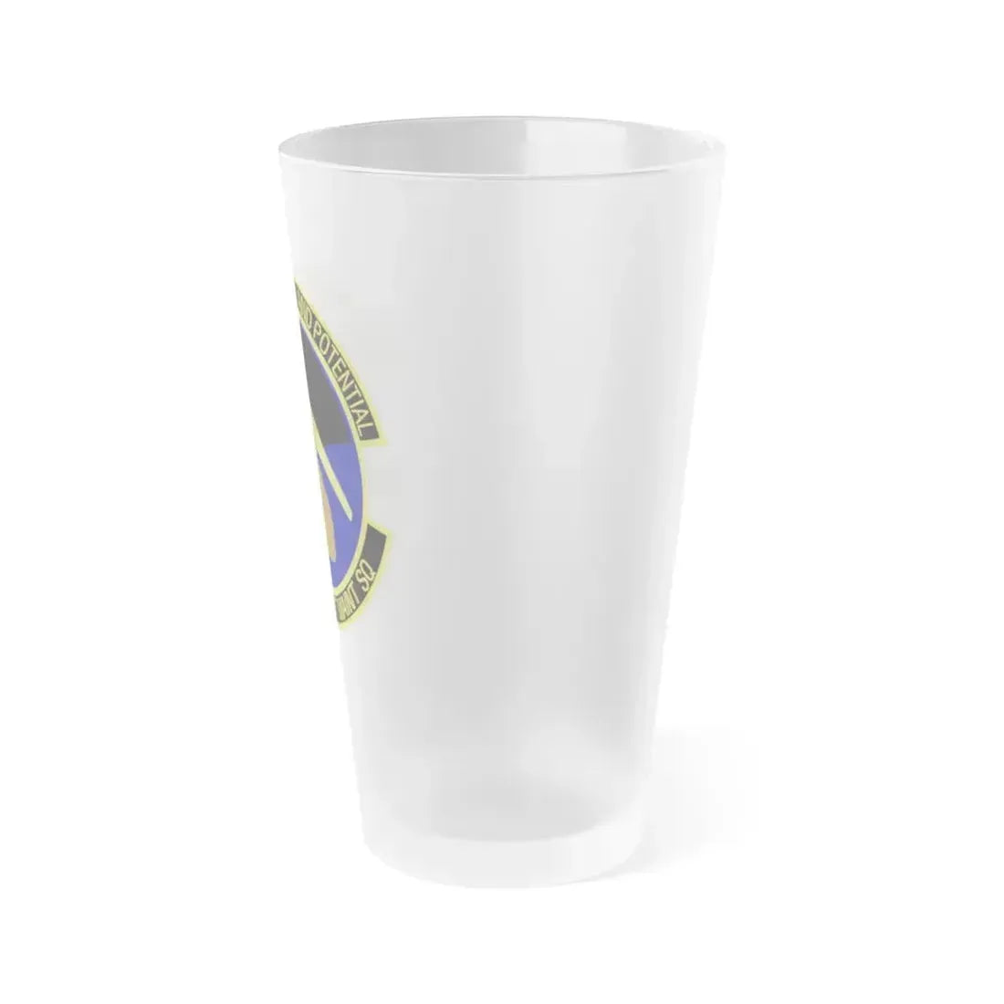 912th Aircraft Maintenance Squadron (U.S. Air Force) Frosted Pint Glass 16oz - Go Mug Yourself