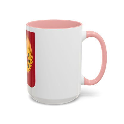 463rd Airborne Field Artillery Battalion 2 (U.S. Army) Accent Coffee Mug