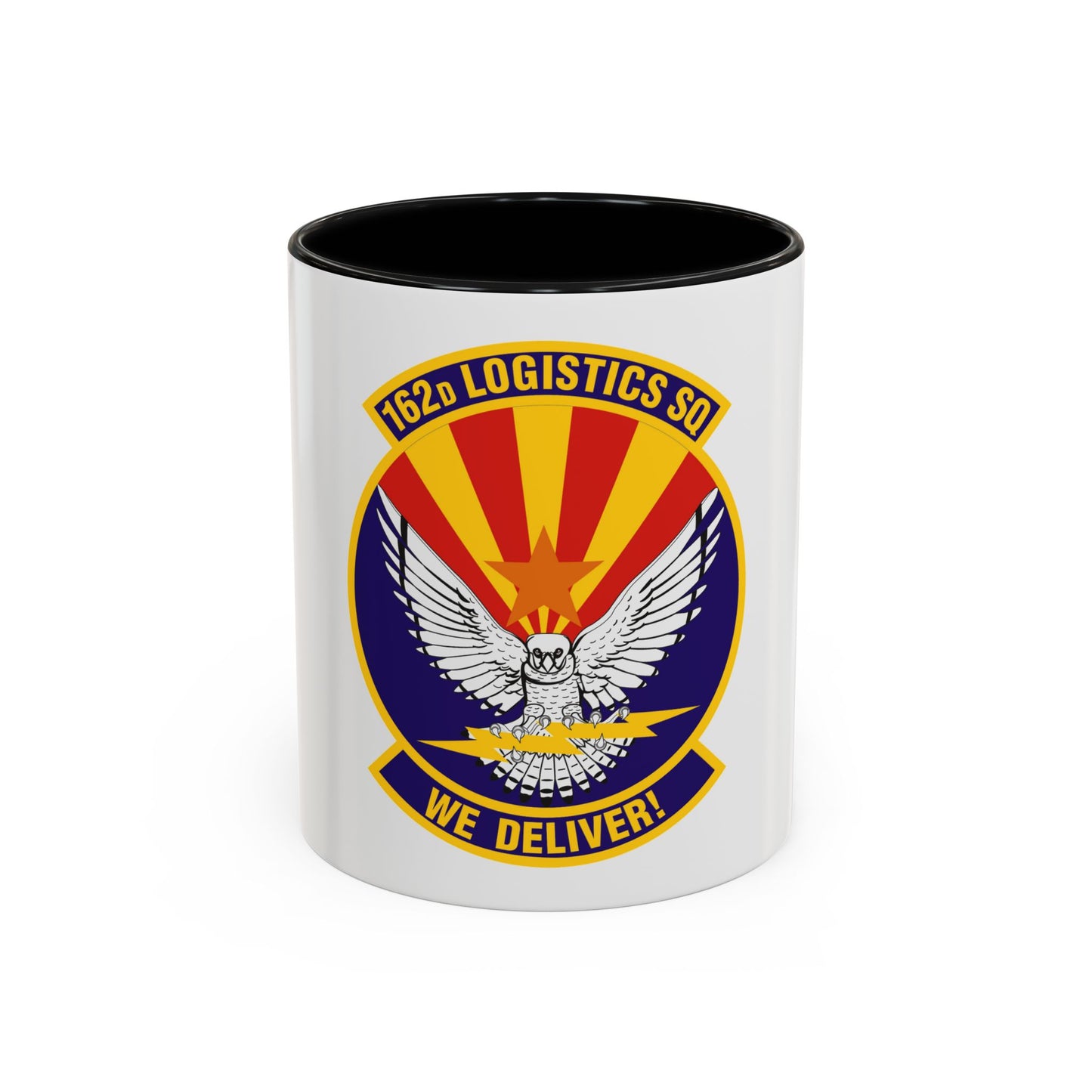 162d Logistics Squadron (U.S. Air Force) Accent Coffee Mug