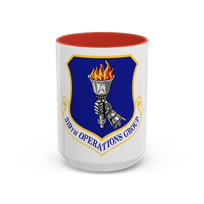 319 Operations Group ACC (U.S. Air Force) Accent Coffee Mug