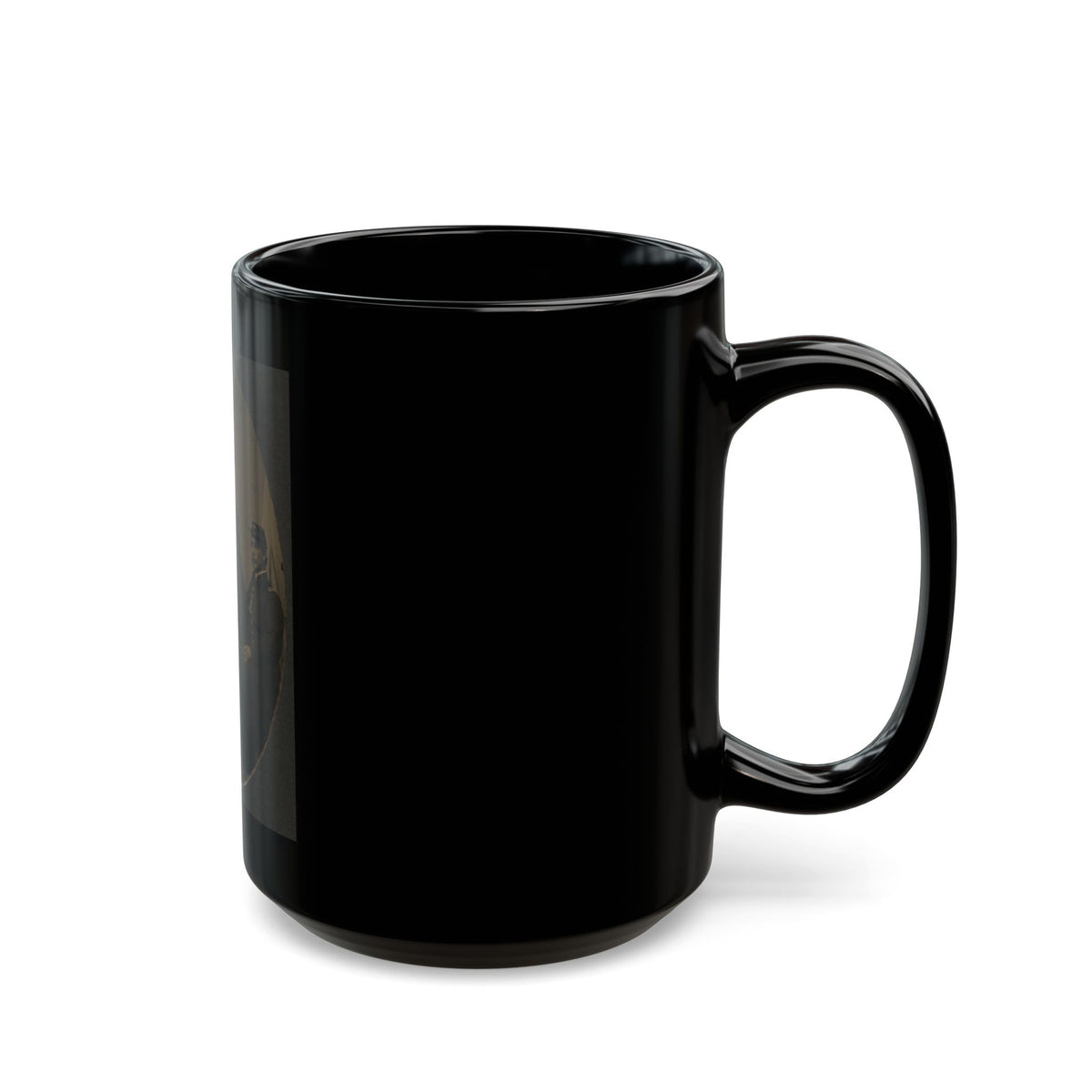 Group Shot, Officers Of The 54th Mass. Colored (U.S. Civil War) Black Coffee Mug
