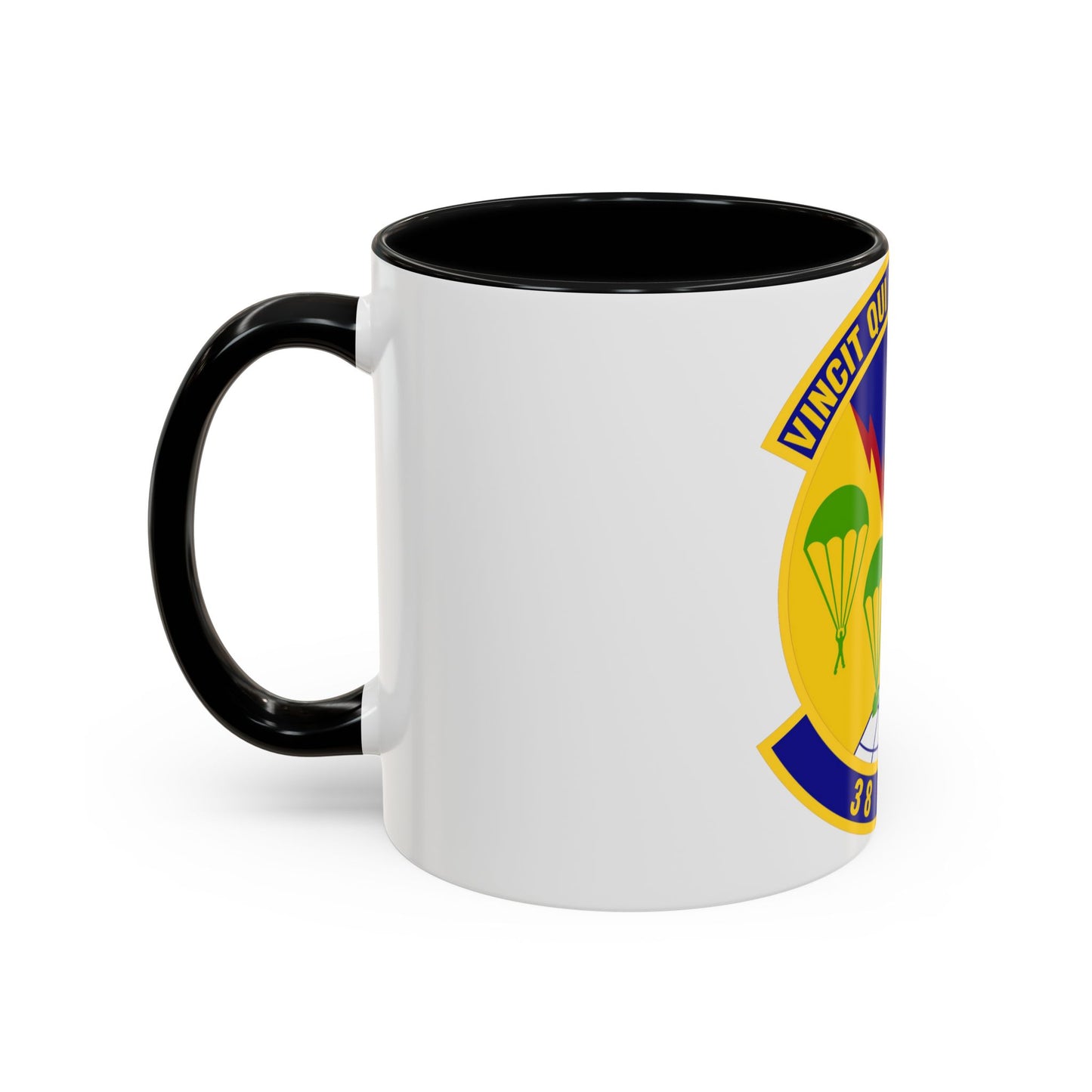 38th Expeditionary Airlift Squadron (U.S. Air Force) Accent Coffee Mug