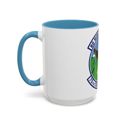 75th Comptroller Squadron (U.S. Air Force) Accent Coffee Mug