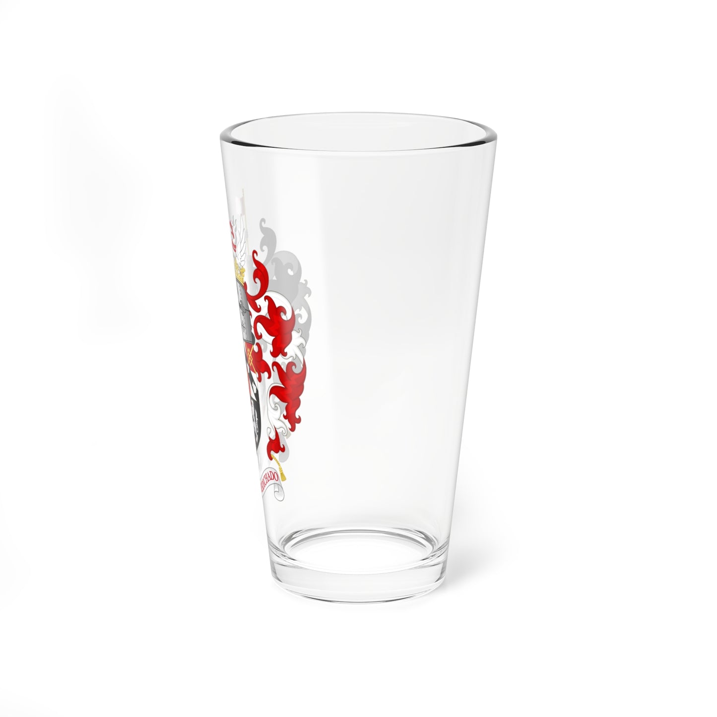 Coat of Arms of Winston Churchill as a Gentleman (United Kingdom) (Coat of Arms) Pint Glass 16oz