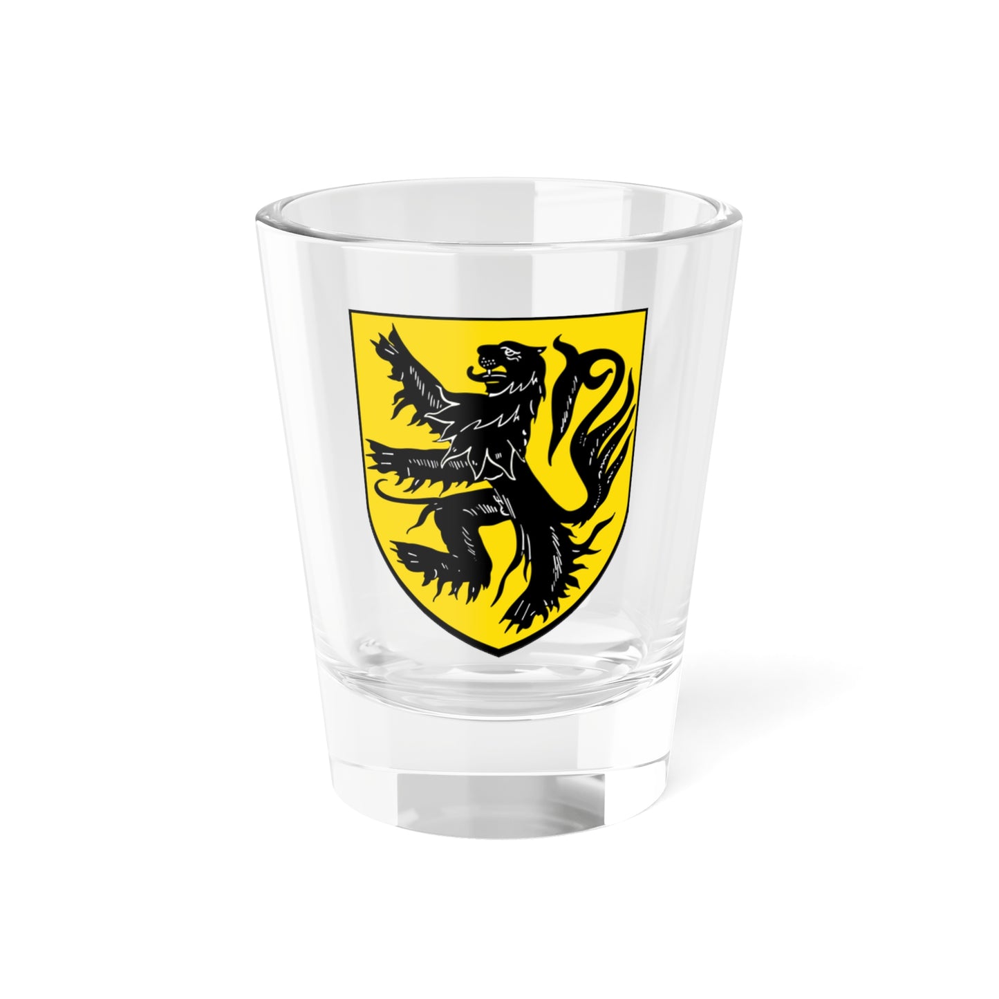 LUX Dudelange COA (Luxembourg) (Coat of Arms) Shot Glass 1.5oz