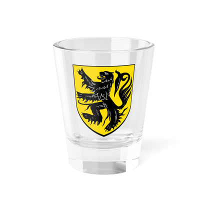 LUX Dudelange COA (Luxembourg) (Coat of Arms) Shot Glass 1.5oz