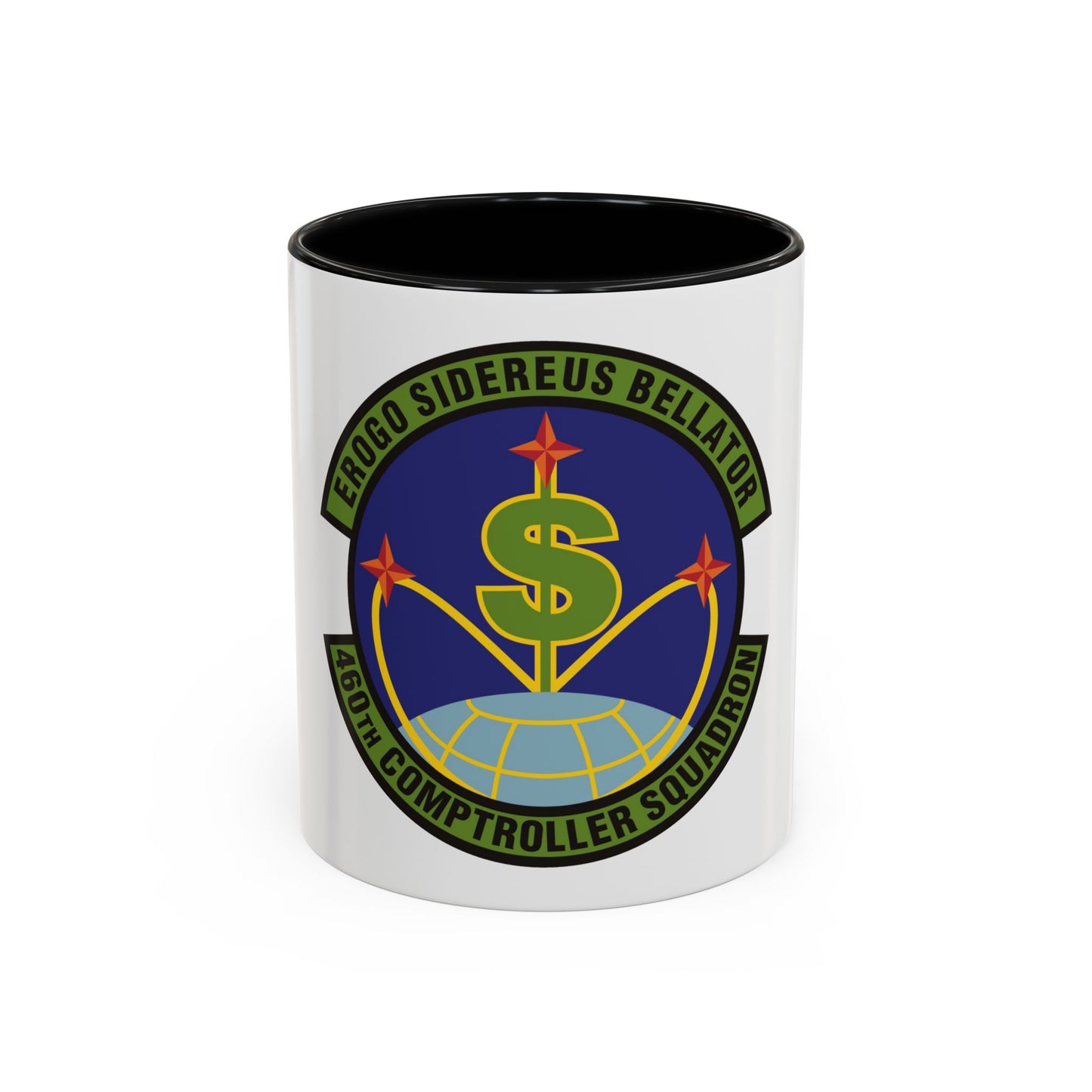 460th Comptroller Squadron (U.S. Air Force) Accent Coffee Mug