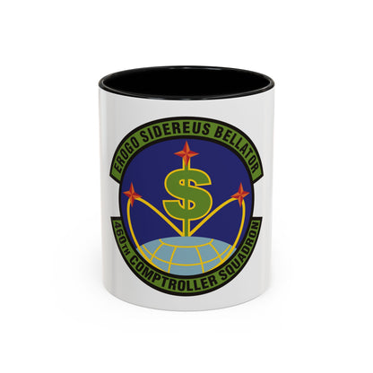 460th Comptroller Squadron (U.S. Air Force) Accent Coffee Mug