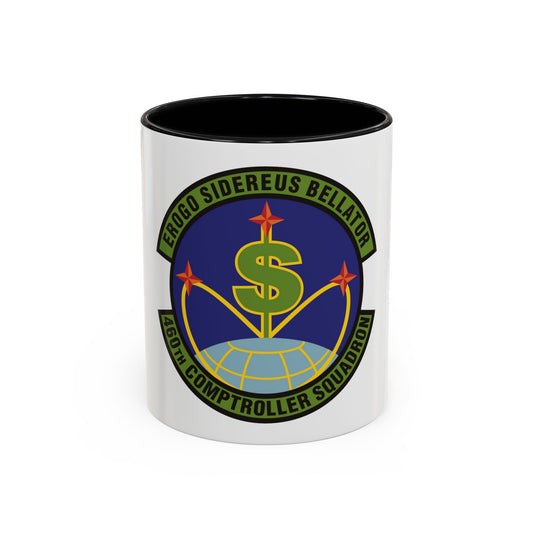 460th Comptroller Squadron (U.S. Air Force) Accent Coffee Mug