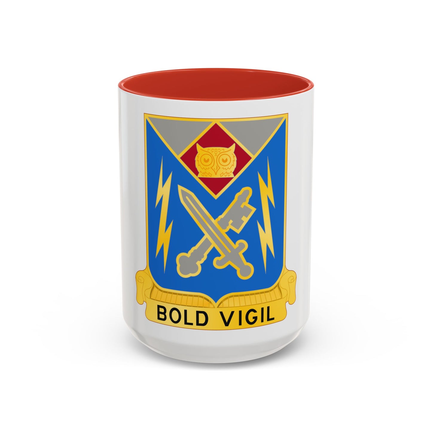 105 Military Intelligence Battalion (U.S. Army) Accent Coffee Mug