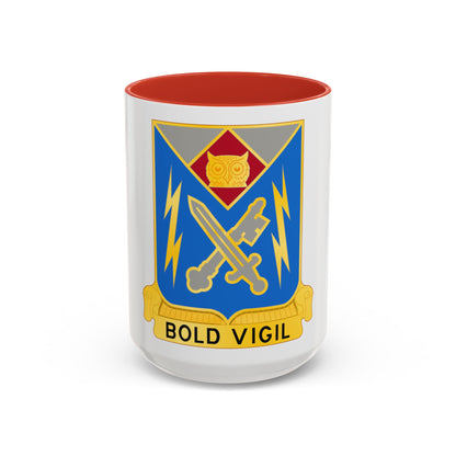 105 Military Intelligence Battalion (U.S. Army) Accent Coffee Mug