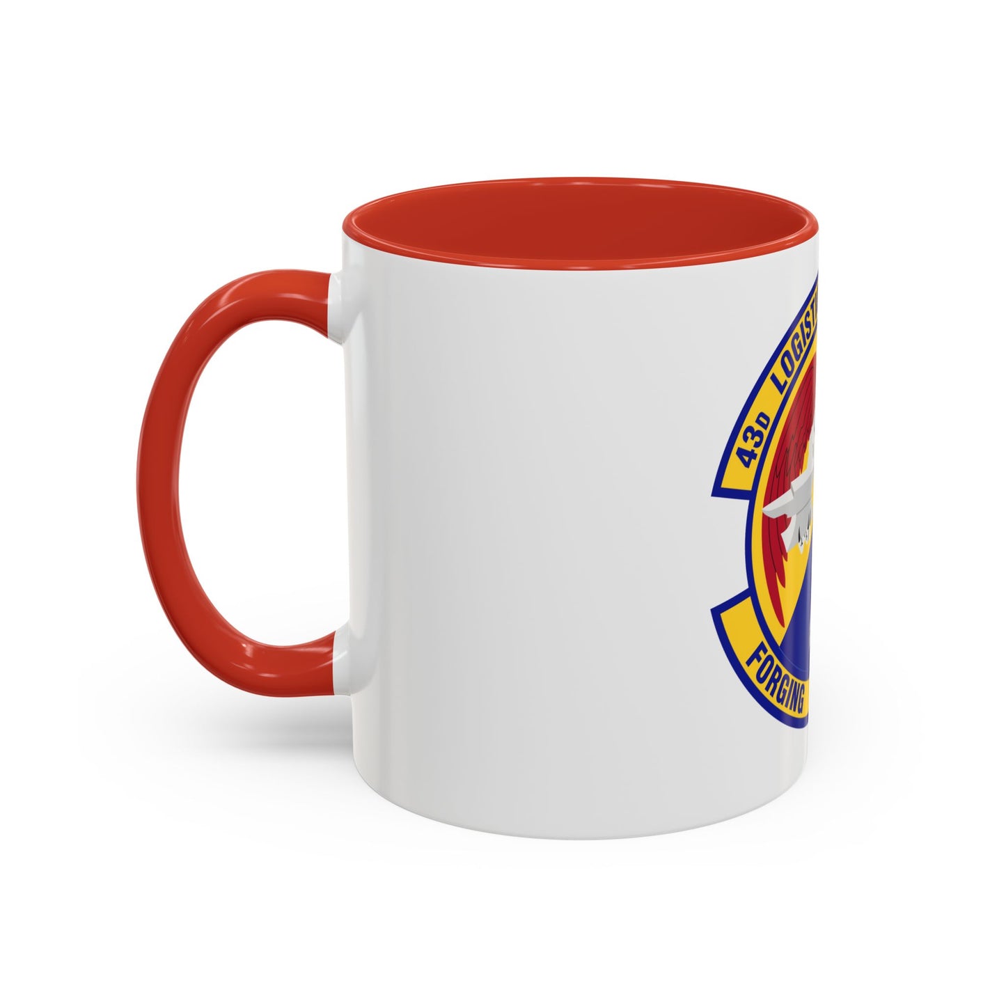 43d Logistics Support Squadron (U.S. Air Force) Accent Coffee Mug