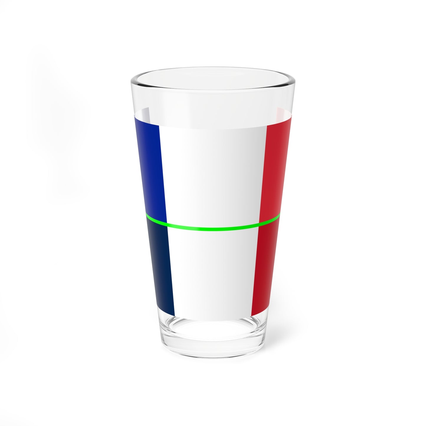 Flag of France colour shade comparison 063712 (France) Pint Glass 16oz