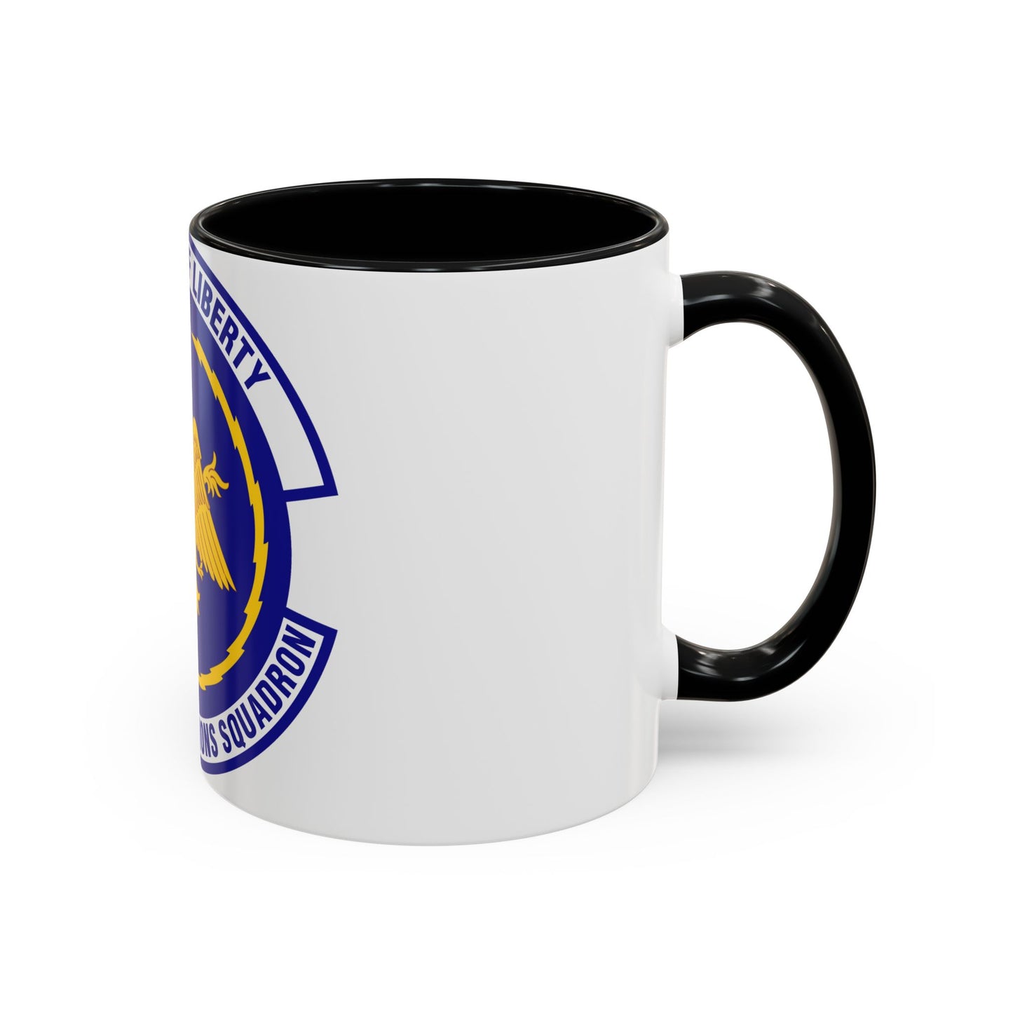 673d Communications Squadron (U.S. Air Force) Accent Coffee Mug