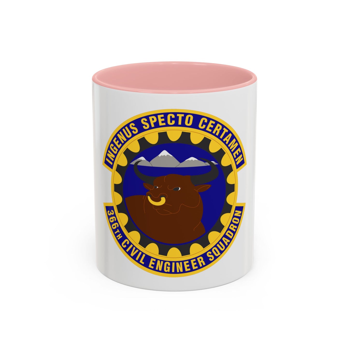 366 Civil Engineer Squadron ACC (U.S. Air Force) Accent Coffee Mug