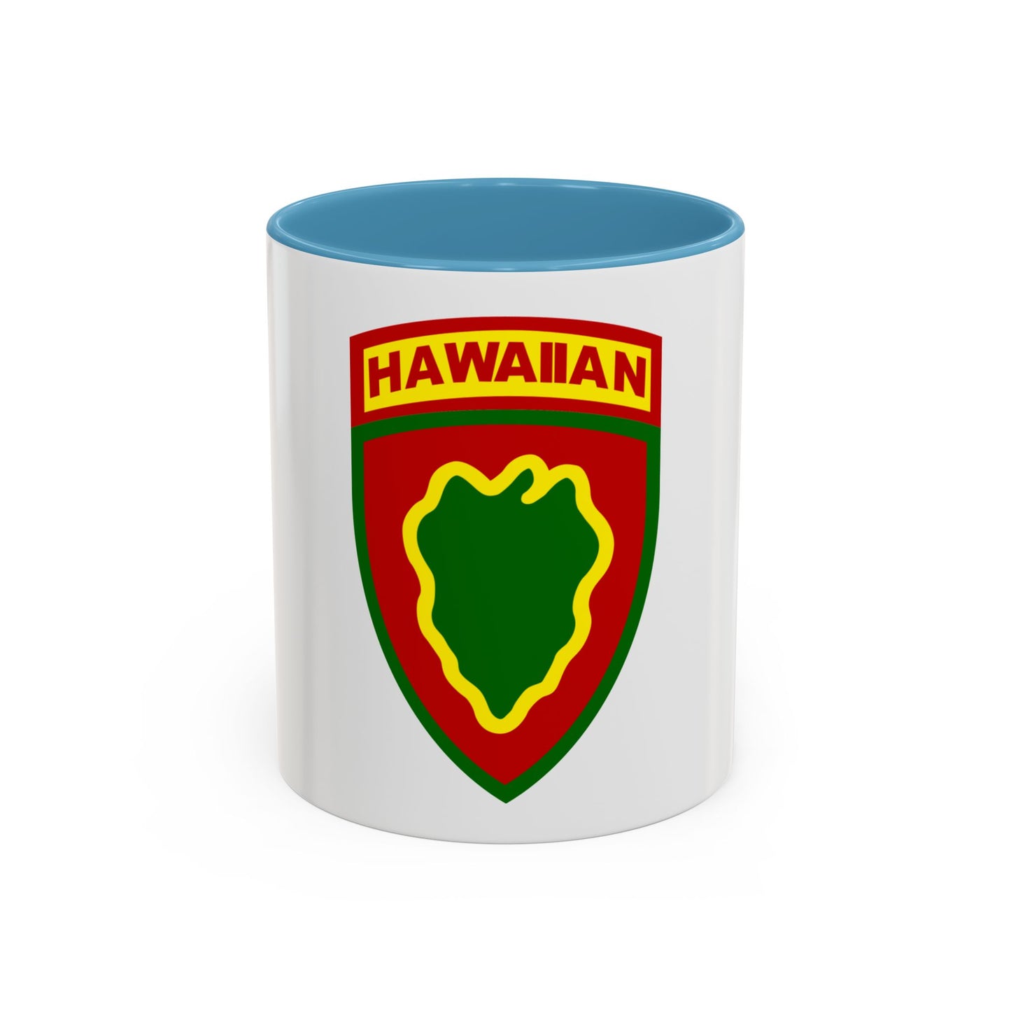 Hawaiian Division (U.S. Army) Accent Coffee Mug