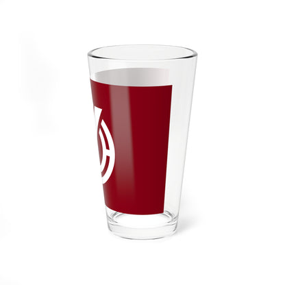Flag of Tsubetsu Hokkaido (Japan) Pint Glass 16oz