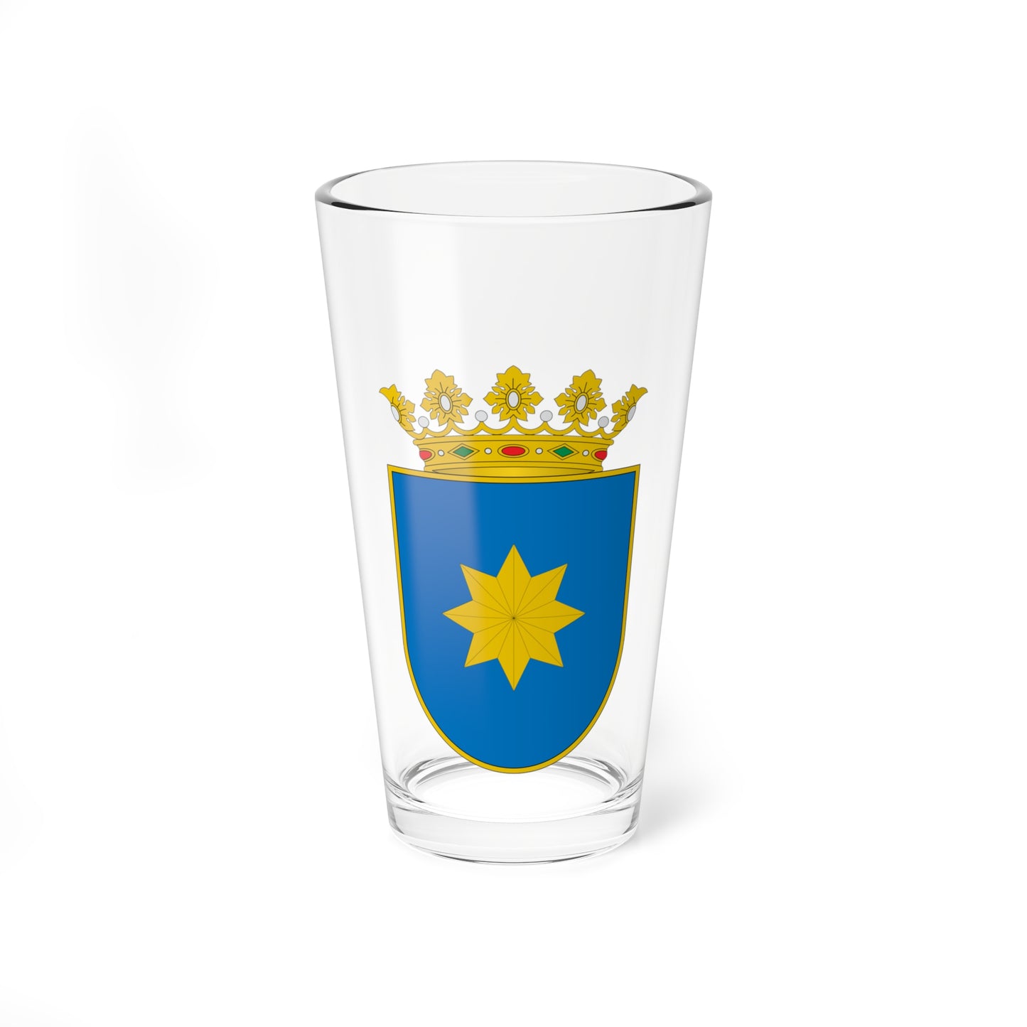Escudo de Alaejos (Spain) (Coat of Arms) Pint Glass 16oz