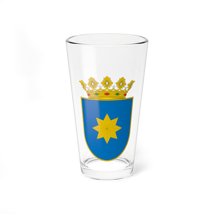Escudo de Alaejos (Spain) (Coat of Arms) Pint Glass 16oz