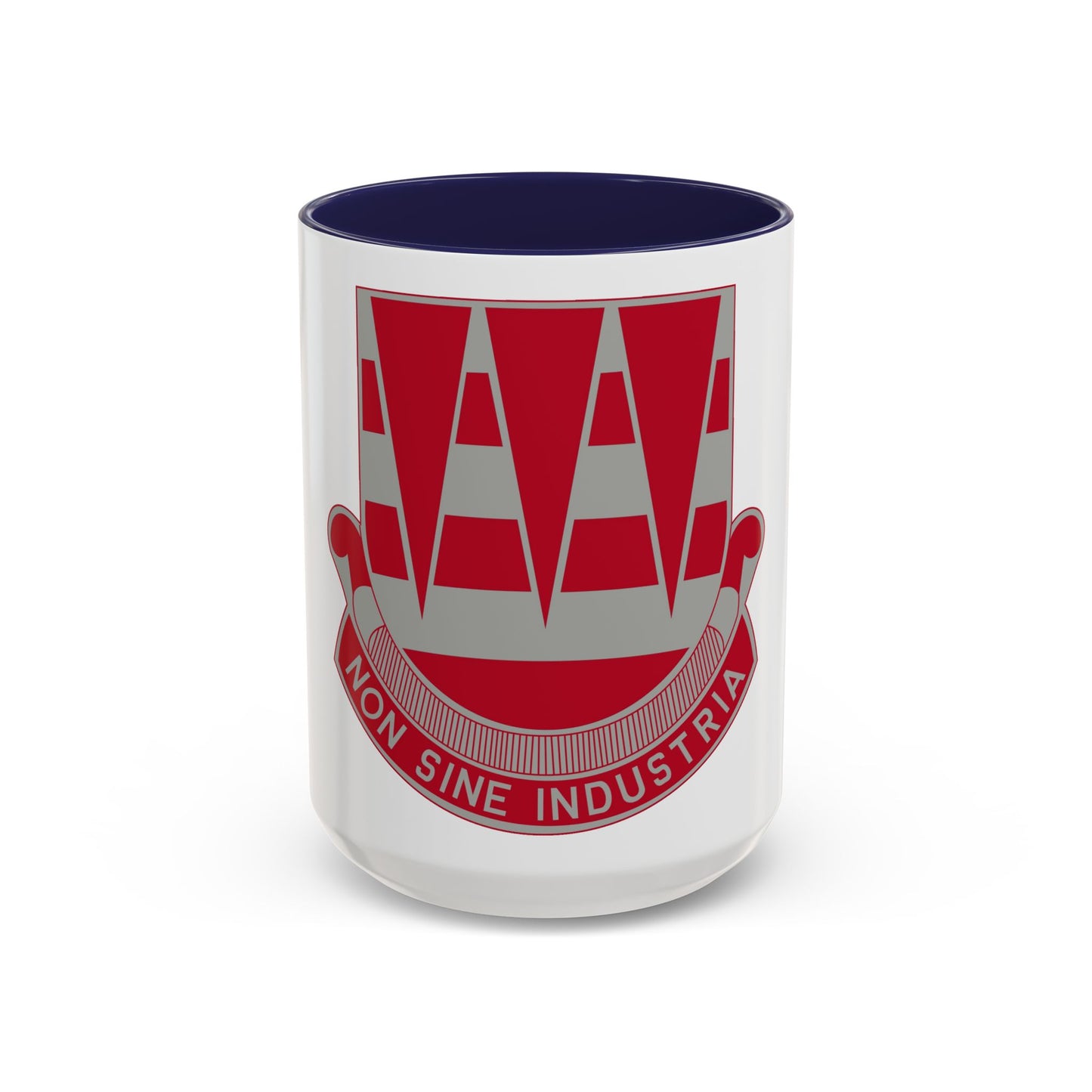 63 Engineer Battalion (U.S. Army) Accent Coffee Mug