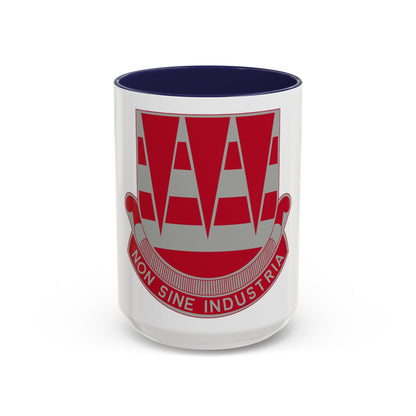 63 Engineer Battalion (U.S. Army) Accent Coffee Mug