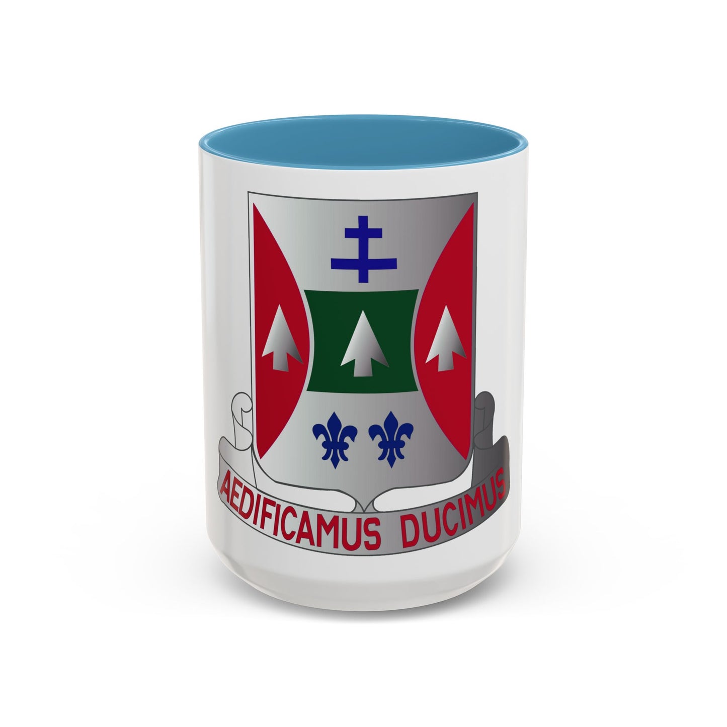 132 Engineer Battalion (U.S. Army) Accent Coffee Mug