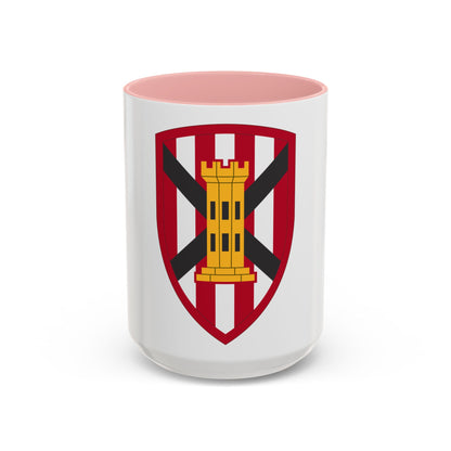 7 Engineer Brigade (U.S. Army) Accent Coffee Mug