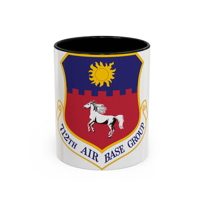 712th Air Base Group (U.S. Air Force) Accent Coffee Mug